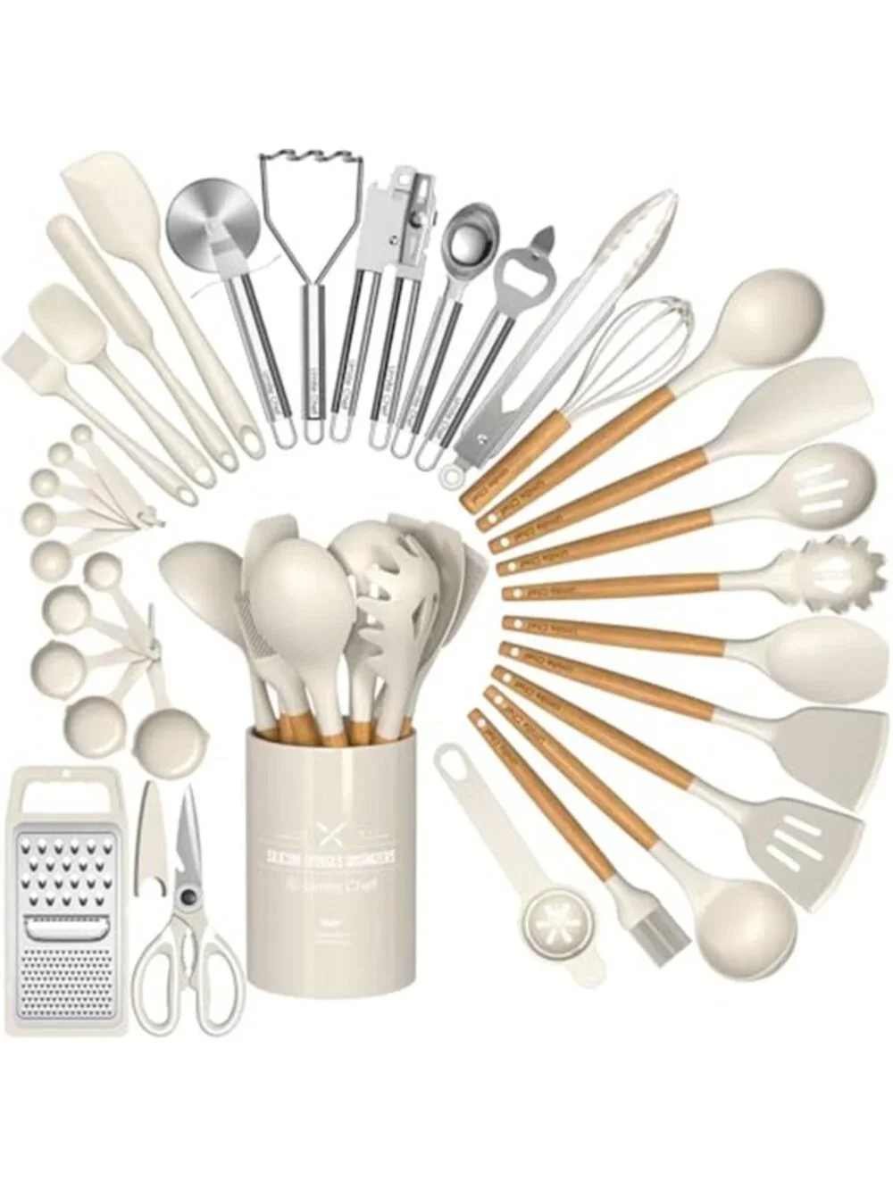 Umite Chef Food Grade Thickened Silicone (Stainless Steel Core) Kitchen Gadgets